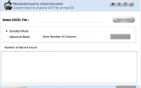 MacSonik Excel to vCard Converter screenshot