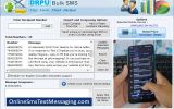 Online SMS Application screenshot