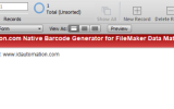 Filemaker Data Matrix Generator screenshot