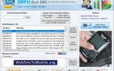 Order Mobile Bulk SMS screenshot