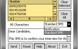 Send SMS Using Pocket PC screenshot