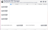 MacSonik PDF Manager Tool screenshot
