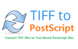 VeryUtils TIFF to Postscript Converter Command Lin screenshot